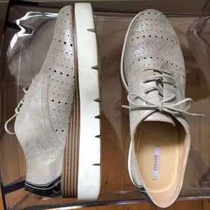 GEOX Platform Derby Shoes
